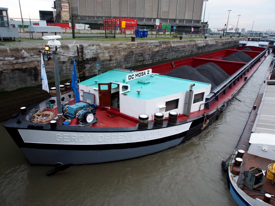 DC Mosa 2 (ship,1959), ENI 06004067, Royerssluis Port of Antwerp pic1