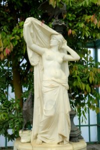 Dawn by Charles Van der Stappen - Laeken Royal Greenhouses - Royal Castle of Laeken - Brussels, Belgium - DSC07370