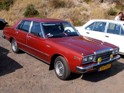 Datsun Laurel 240L dutch licence registration FX-13-LK