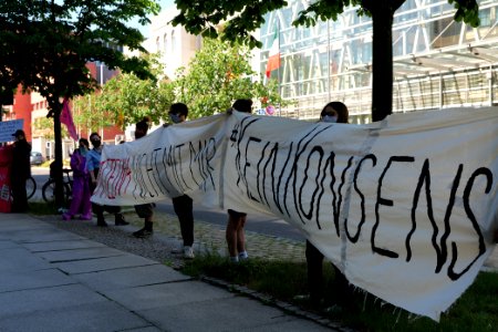 Datteln4 protest NRW Landesvertretung Berlin 2020-05-29 08