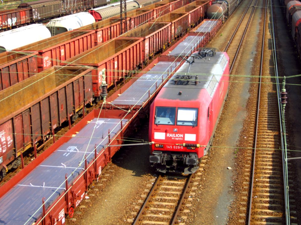 DB 145 029-5 in Dresden-Friedrichstadt (2)