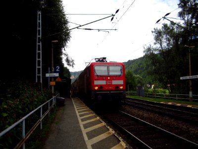 DB 143 883-7 mit S1 in Schmilka-Hirschmühle
