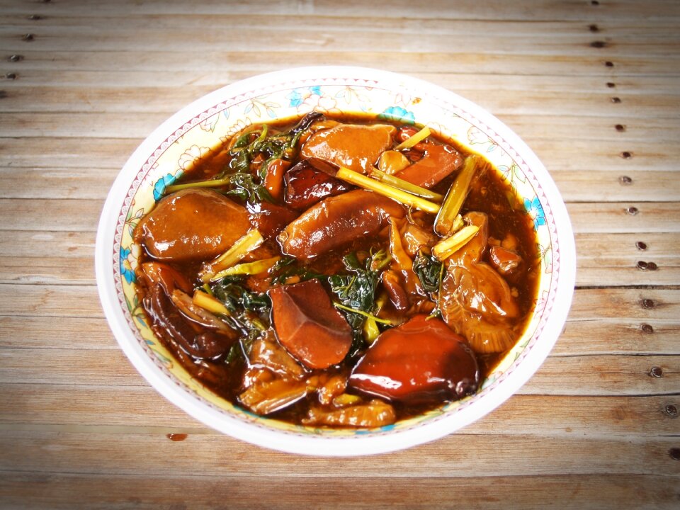 Colorful cook cuisine