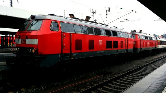DB 218 423-2 Doppeltraktion vor SBB