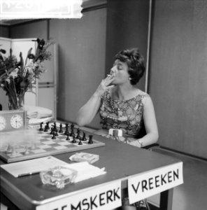 Damesschaakkampioenschap van Nederland Corrie Vreeken-Bouwman en Fenny Heemsker, Bestanddeelnr 912-6787