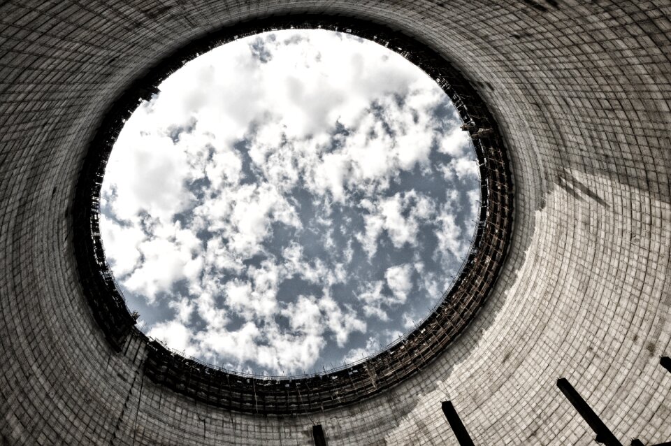 Pripyat chernobyl cooling tower