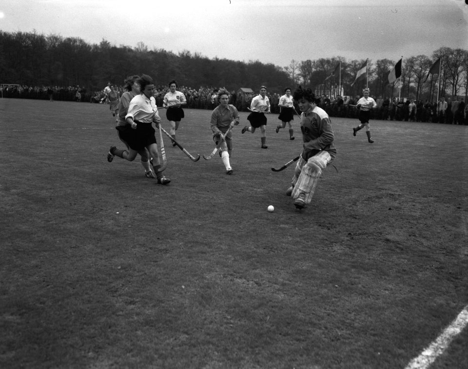 Dameshockey Nederland tegen Belgie 2-1 te Breda, Bestanddeelnr 911-1860