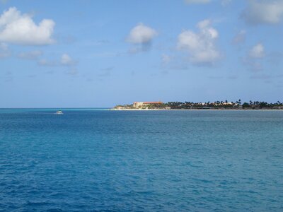 Oranjestad beach caribs photo
