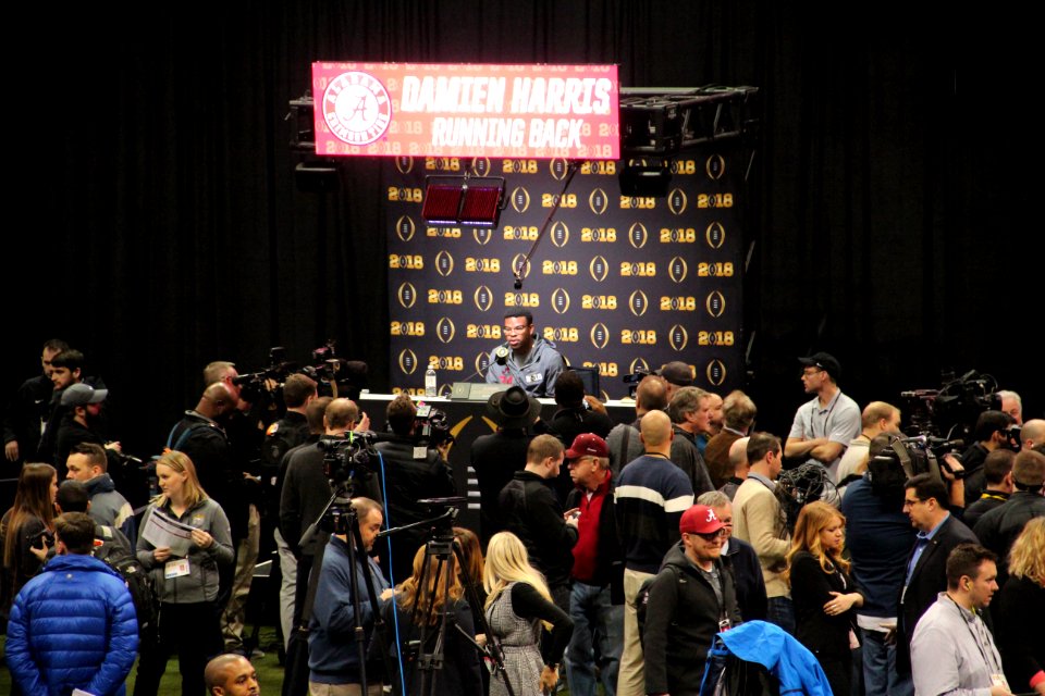 Damien Harris Jan 2018 2