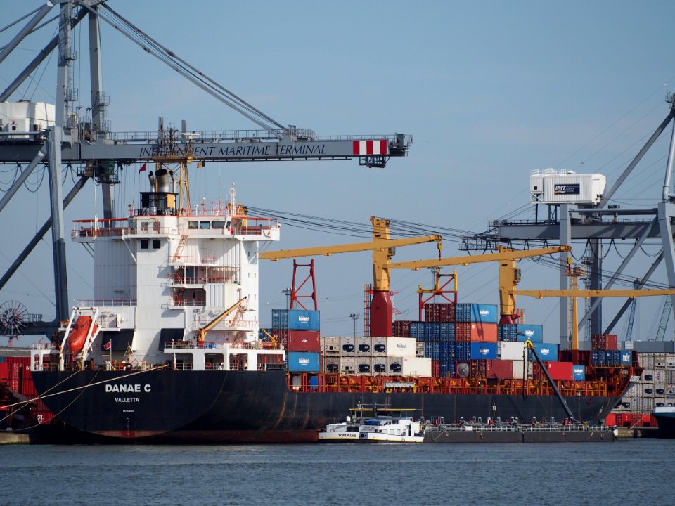 Danae C - IMO 9226425 & Virage - ENI 02331724, Independent Maritime Terminal, Port of Antwerp