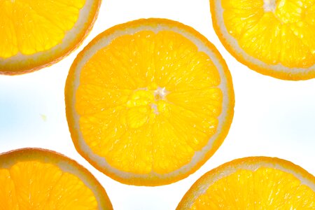 Oranges orange slices fruit