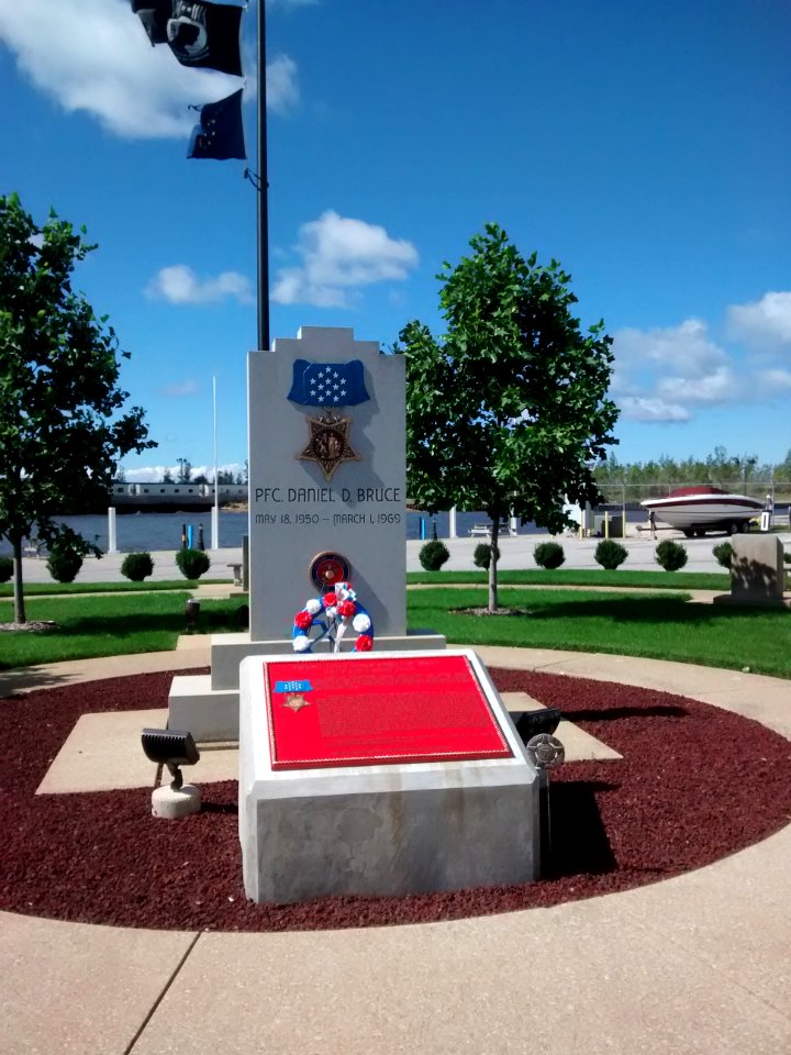 Daniel D. Bruce monument
