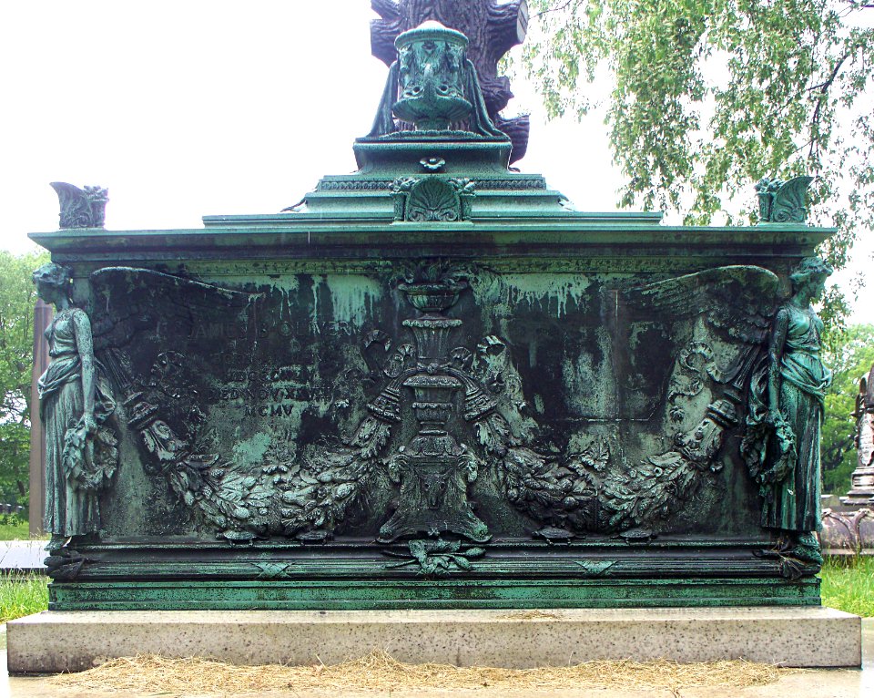Daniel Leet Oliver Monument, Allegheny Cemetery, 2015-05-16, 04