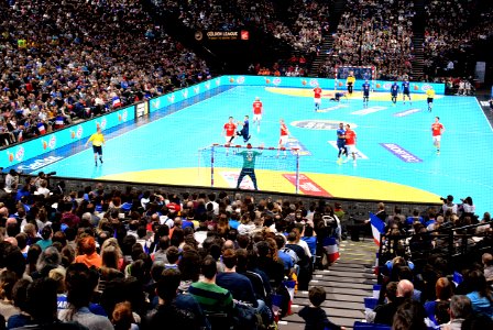 Danemark-France à la Golden League-20160110-11