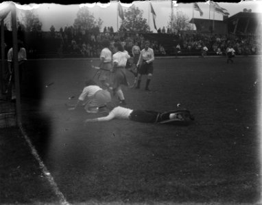 Dameshockey Nederland tegen Engeland. Engels doelpunt, Bestanddeelnr 902-7413