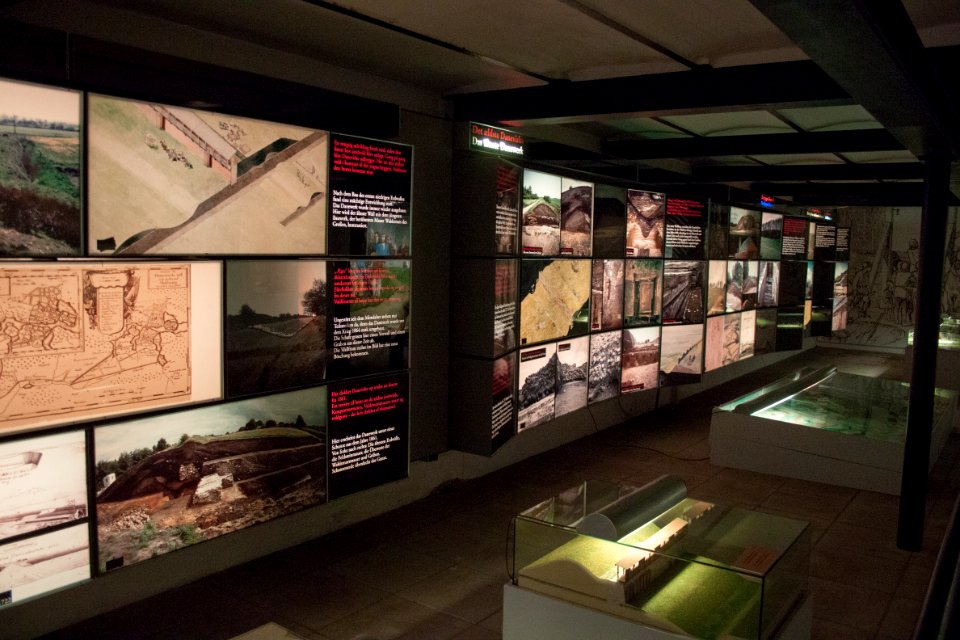 Danevirke Museum, detail of the exhibition