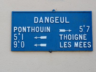 Dangeul (Sarthe) plaque de cocher