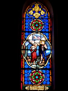 Dangé-Saint-Romain (Vienne) Église Saint-Pierre, vitrail 16