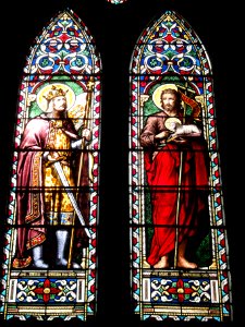 Dangé-Saint-Romain (Vienne) Église Saint-Pierre, vitrail 11