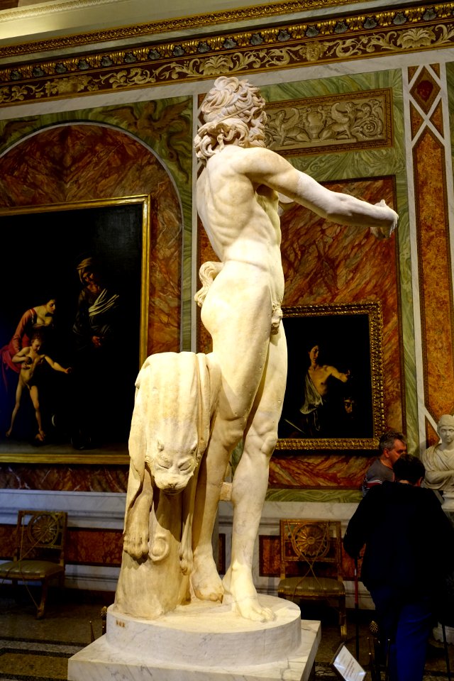 Dancing satyr, Roman, 2nd century AD, marble - Galleria Borghese - Rome, Italy - DSC04891