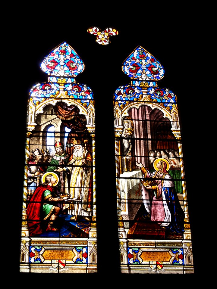 Dangé-Saint-Romain (Vienne) Église Saint-Pierre, vitrail 12