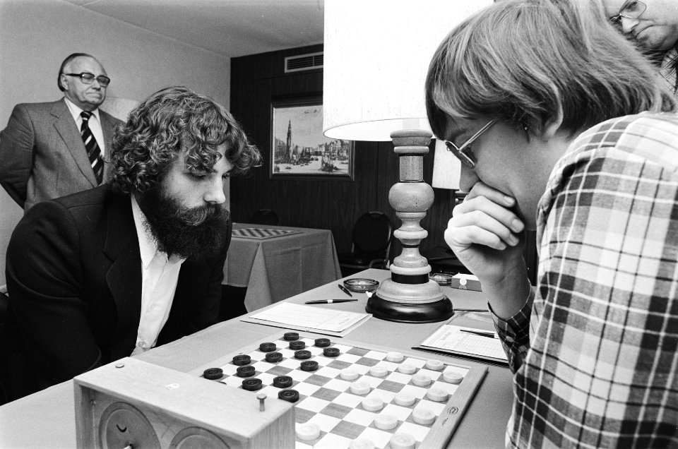 Damvierkamp in Amsterdam Wiermsa tegen Clerc (r), Bestanddeelnr 930-0412