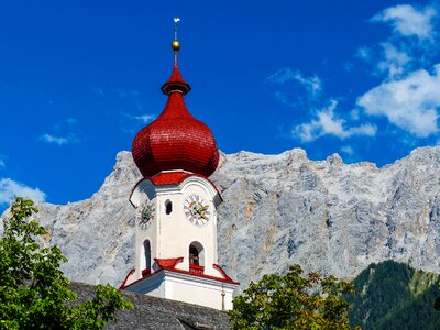 Ehrwald zugspitze mountains photo