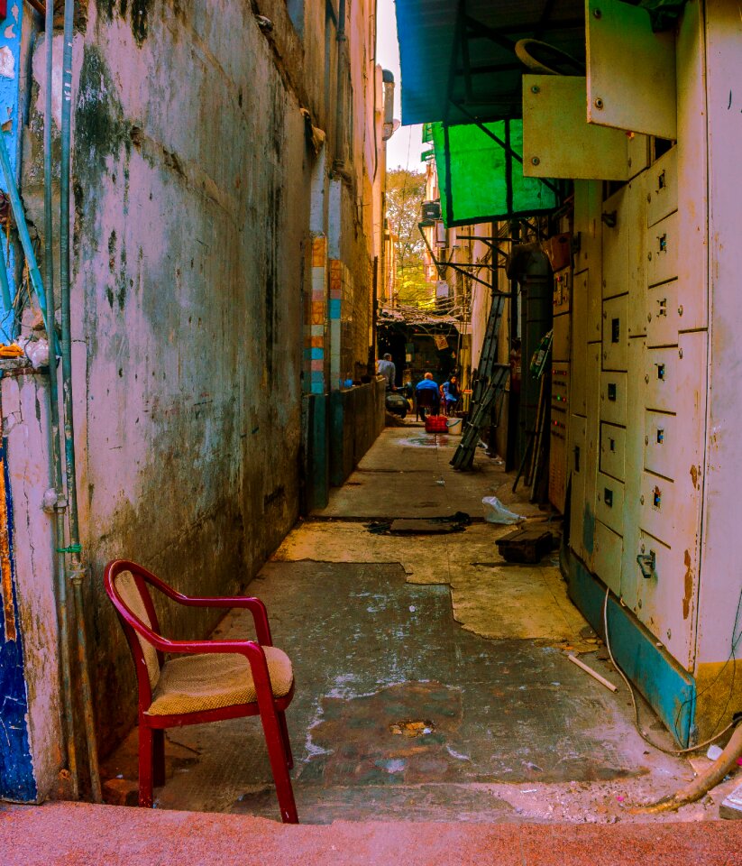 Empty street fresh lane
