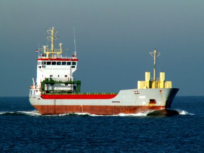 Dania IMO 9195949, approaching Port of Rotterdam 23-Jan-2006