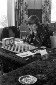Damkampioenschap 1974 in Apeldoorn, nr 23, 24 F Drost, Bestanddeelnr 927-1235
