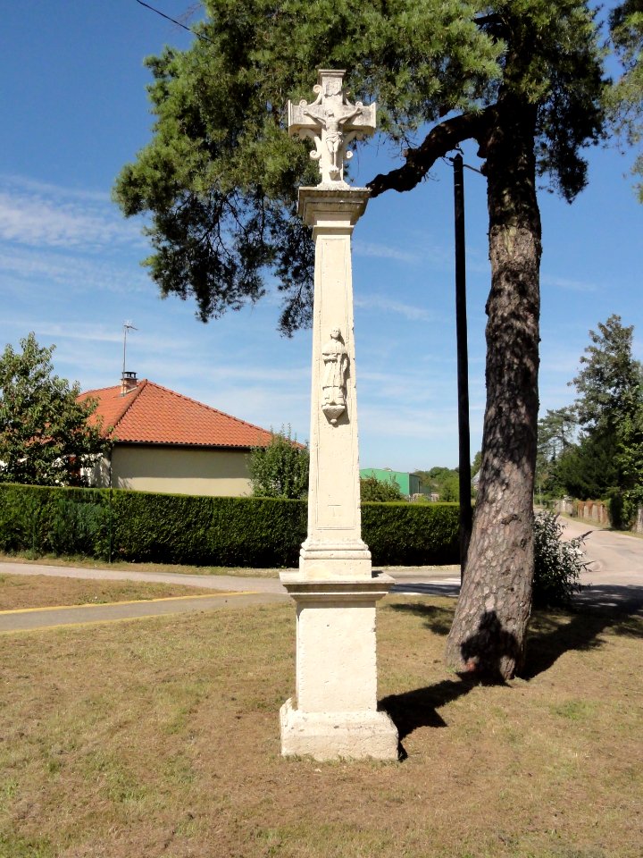 Dammarie-sur-Saulx (Meuse) croix de chemin A