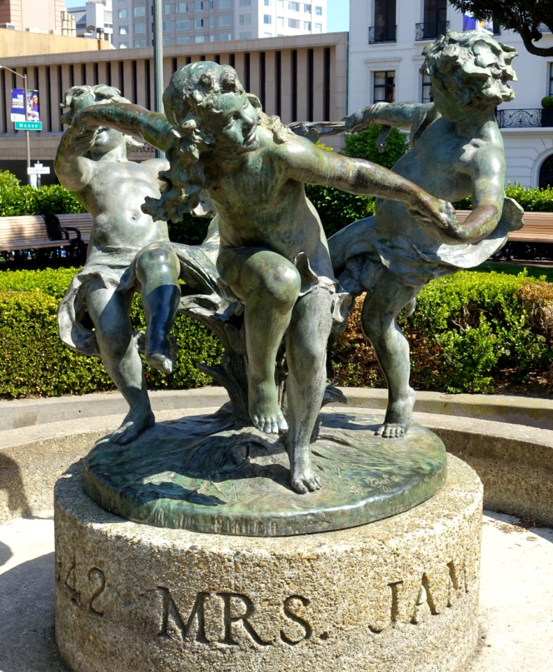 Dancing Sprites by Henri Leon Greber - Huntington Park - San Francisco, CA - DSC02389