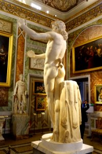 Dancing satyr, Roman, 2nd century AD, marble - Galleria Borghese - Rome, Italy - DSC04890