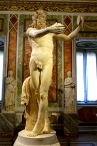 Dancing satyr, Roman, 2nd century AD, marble - Galleria Borghese - Rome, Italy - DSC04887