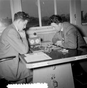 Damkampioenschap Nederland, Gordijn, Van Dijk, Bestanddeelnr 907-5412