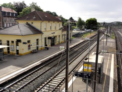 Damelevières (M-et-M) gare de Blainville-Damelevières (01)