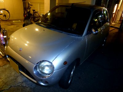 Daihatsu Opti (L300S) at night front