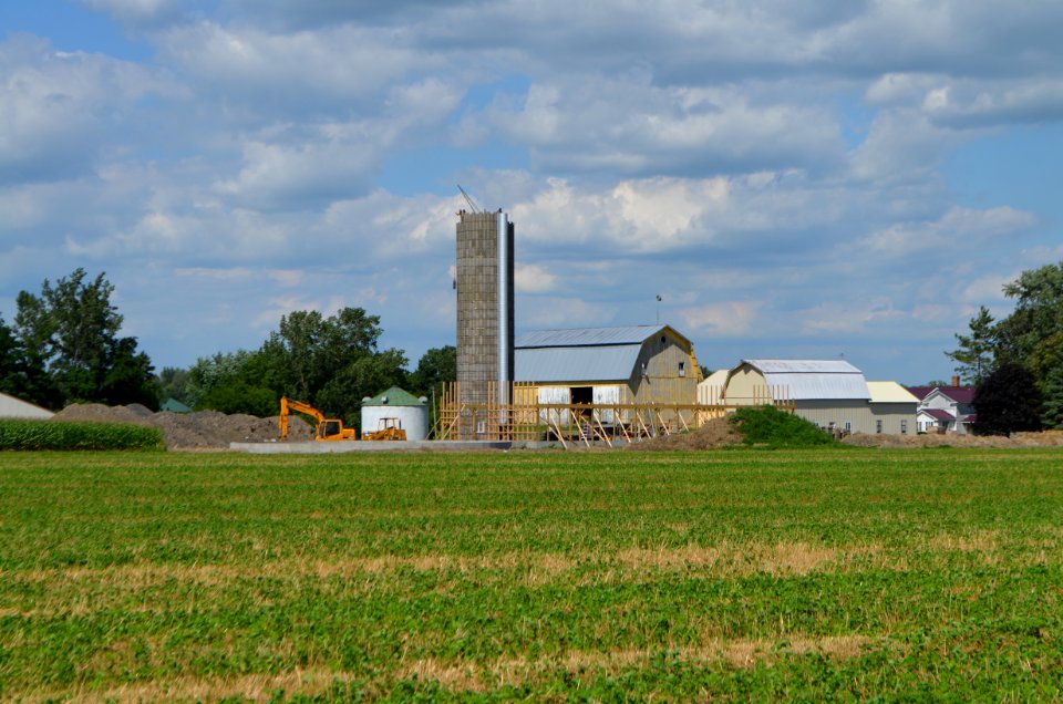 Dairy farm construction