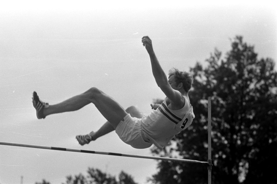 Dames atletiek vijfkamp en Heren tienkamp Nederland, Belgie Groot Brittannie te , Bestanddeelnr 922-5013