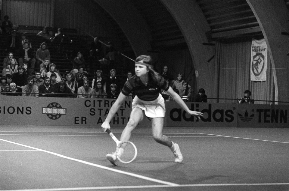 Dames prof. tennistoernooi Goldstar Amsterdam, Hana Mandlikova (Tsjecho-Slowakij, Bestanddeelnr 931-1501