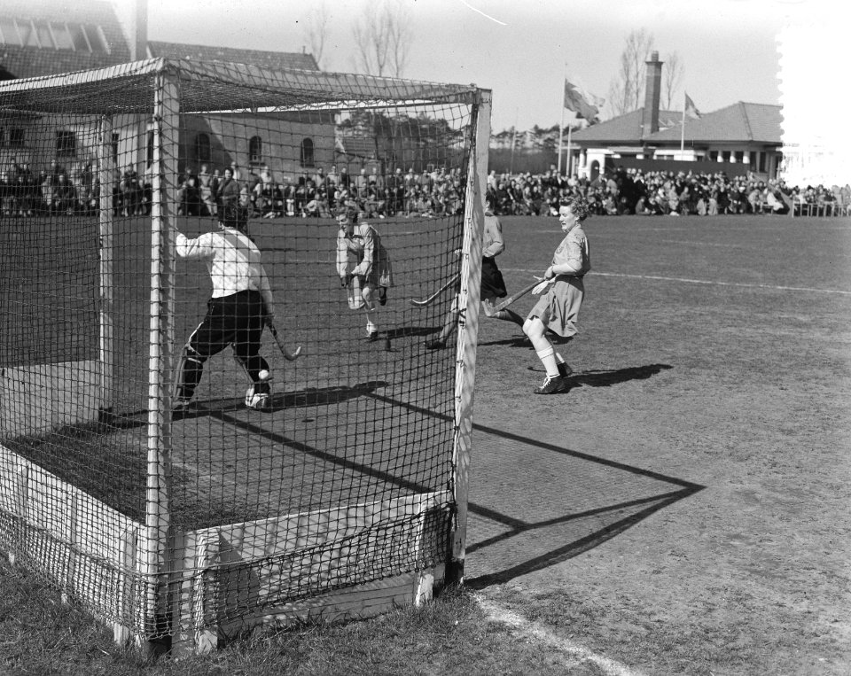 Dames hockey Den Haag Nederland tegen Wales 2-0, Bestanddeelnr 906-4037