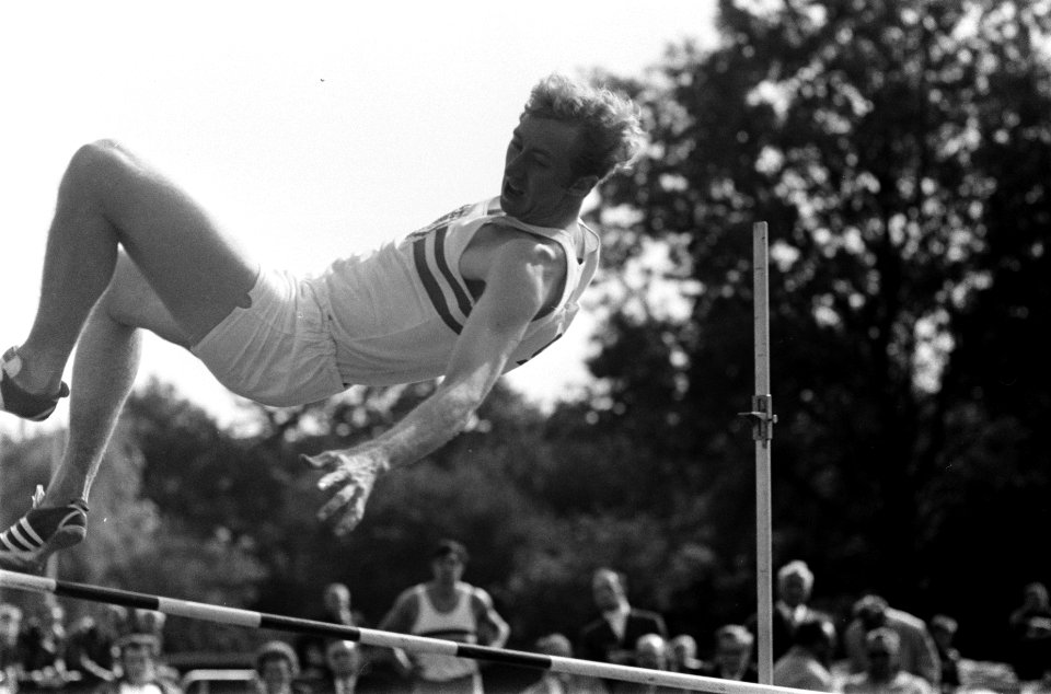 Dames atletiek vijfkamp en Heren tienkamp Nederland, Belgie Groot Brittannie te , Bestanddeelnr 922-5018