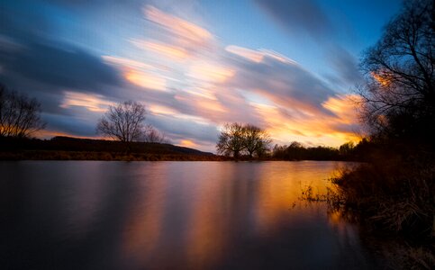 Landscape waters rest