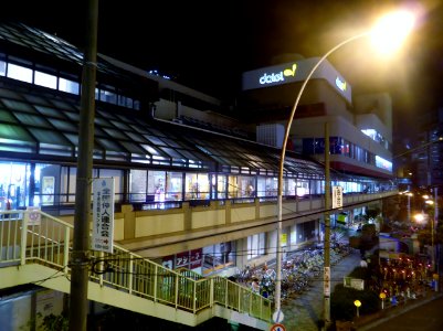 Daiei Kyobashi at night