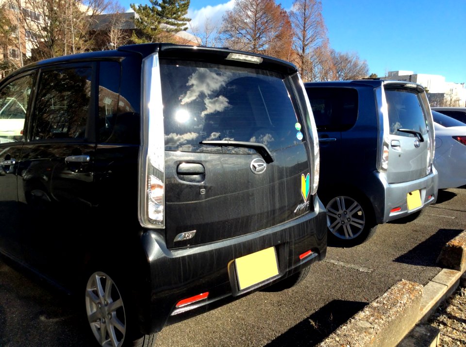 Daihatsu MOVE CUSTOM & Subaru STELLA CUSTOM (LA100) rear
