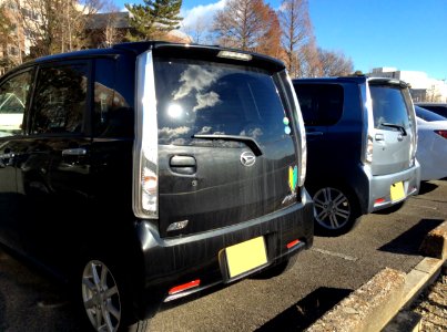 Daihatsu MOVE CUSTOM & Subaru STELLA CUSTOM (LA100) rear