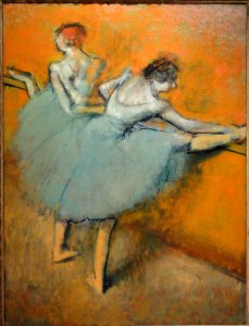 Dancers at the Barre, Hilaire-Germain-Edgar Degas, c. 1900 - Phillips Collection - DSC04765