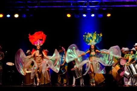 Dancers at Brazilian pavilion at Folklorama 2013