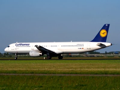 D-AIRC Lufthansa Airbus A321-131 - cn 473 take-off from Schiphol (AMS - EHAM), The Netherlands, 16may2014, pic-3