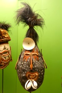 Dance mask, Tami, New Guinea, 1910 - Südseeabteilung - Ethnological Museum, Berlin - DSC00925